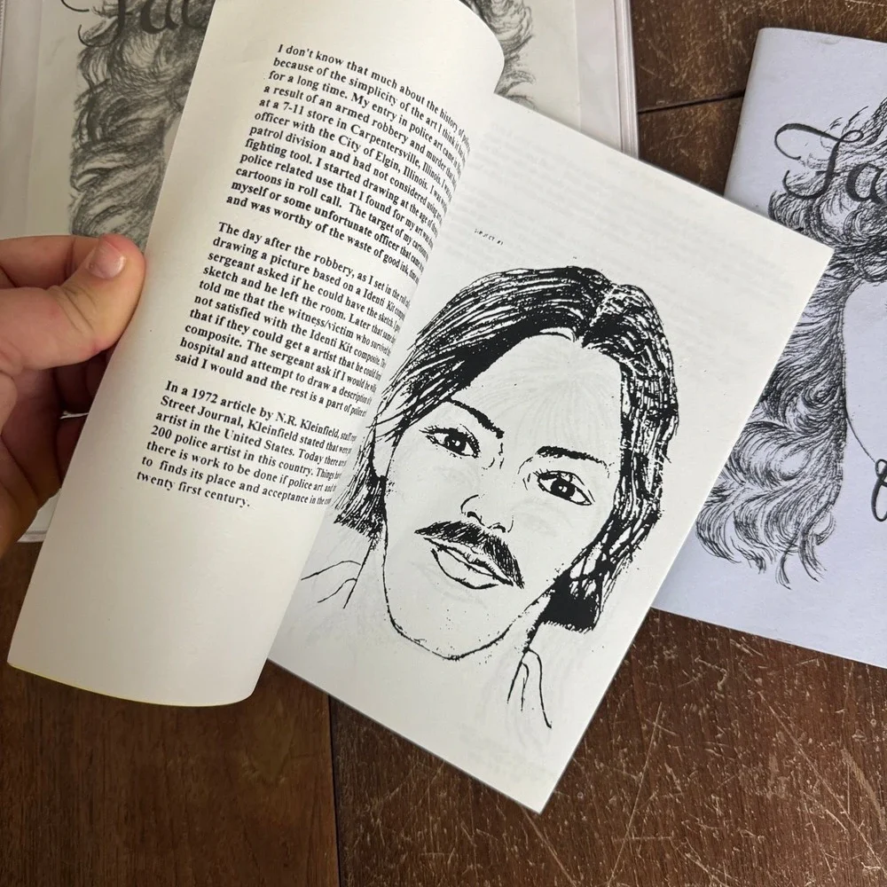 Faces and Features Book 1 Binder Booklets Law Enforcement Art Jesse‎ Rouse